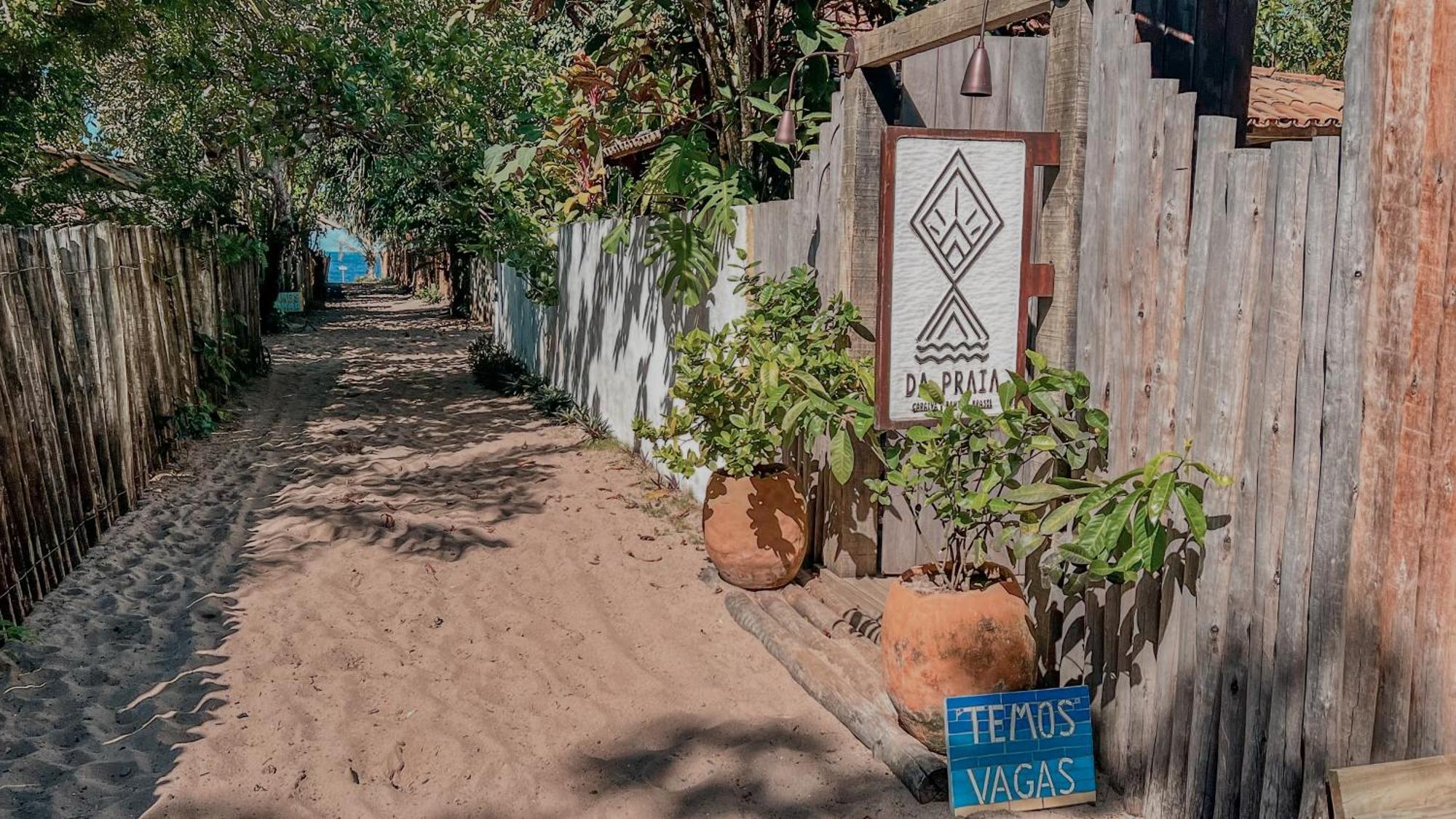Pousada Da Praia Caraíva Esterno foto